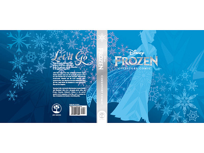 Frozen Hard Cover Jacket book design cover design print