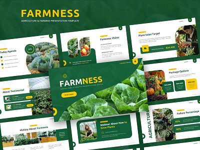 Farmness – Agriculture & Farming Presentation Template