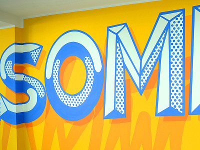 AWESOME mural art awesome detail graffiti lettering letters mural sarajevo street typography