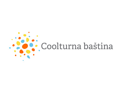 Coolturna baština branding colorful logo logotype mosaic