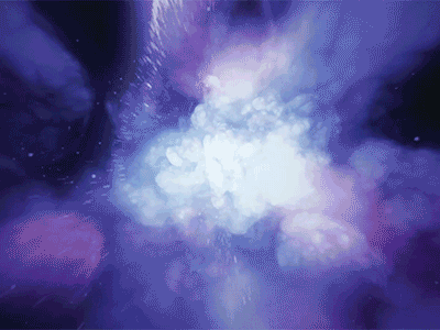 Space Today TV #2 3d c4d cinema4d clouds cool design fly flying motion motion graphics nebula space