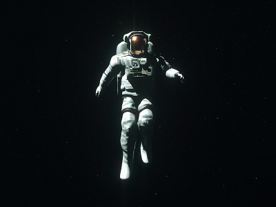 Moonwalker #5 3d astronaut c4d cinema 4d design moon moonwalker motion motion graphics sci fi space