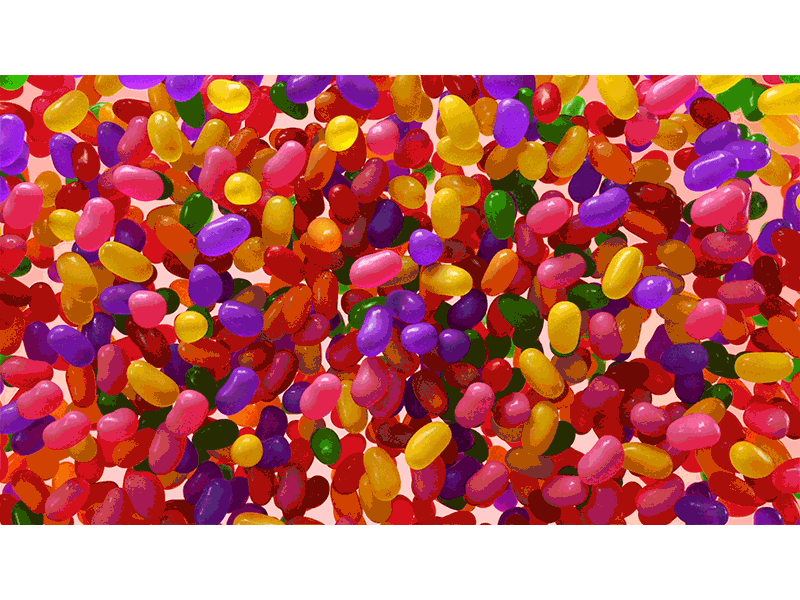 USAGODIS #6 3d animation c4d candies candy cinema 4d colors gif intro motion