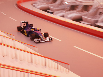 Matgeek goes Monaco #2 3d car f1 formula 1 gp grand prix monaco motion graphics race speed