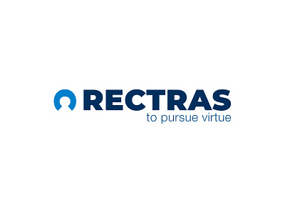 Rectras branding branding design logo logo design rectras staffing text logo ux ux design