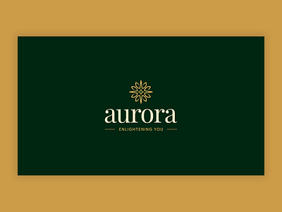 aurora brand design branding branding design logo logo design logotype ux ux design vector