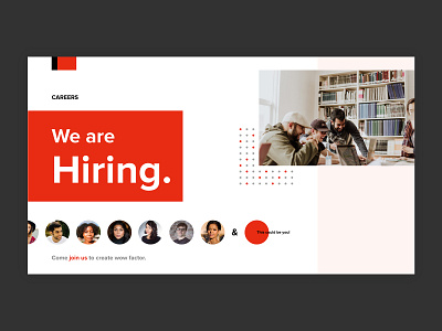 Career career careers page design template ui ui design ux website