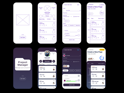 Mobile UI/UX by Ravindra Sandun (UI/UX Designer) on Dribbble