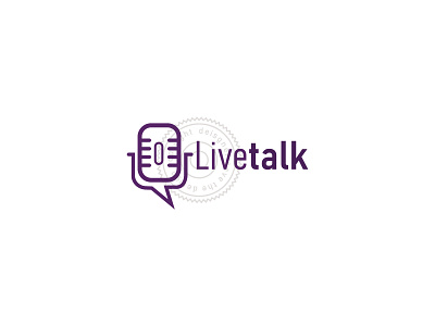 Live talk logo internet