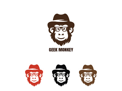 GEEK MONKEY clipart