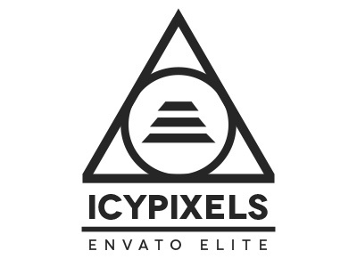 Envato Elite T-Shirt Design black design elite envato icy pixels t shirt white