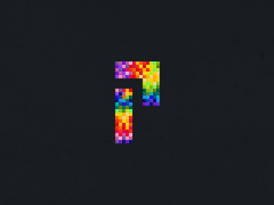 Icy Pixels - New Logo brand color design icy logo pixel