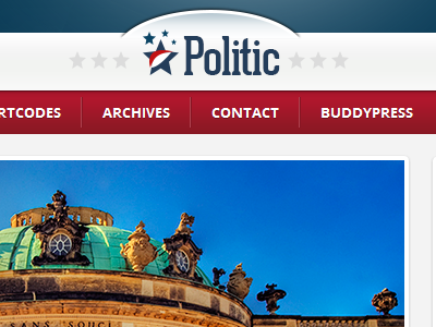 Politic Logo buddypress design politic theme ui web wordpress