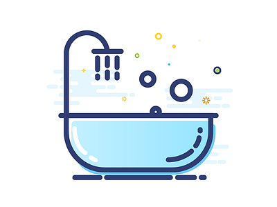 bathtub bathtub design gui icon illustrator mbe ui
