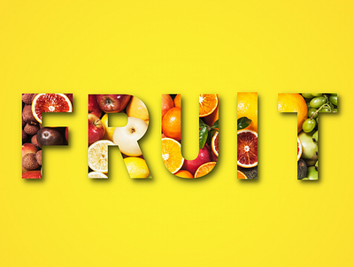 Fruity! canva design logo typography