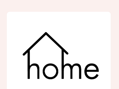 Home Logo canva design illustration logo typography