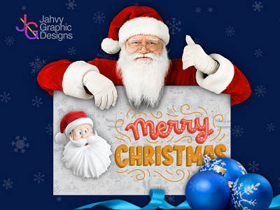 Merry christmas canva christmas design illustration logo typography