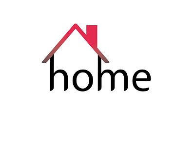 Home Logo branding canva design illustration logo typography