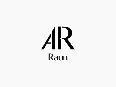 Raun Logo branding design graphic design illustration logo typography