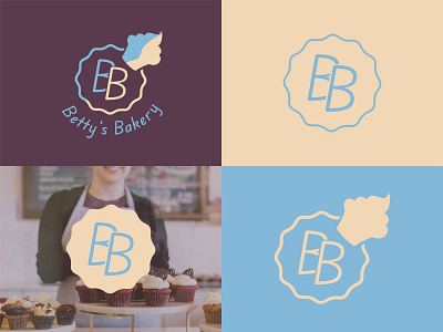 Betty's Bakery Logo Design branding design graphic design illustration logo typography