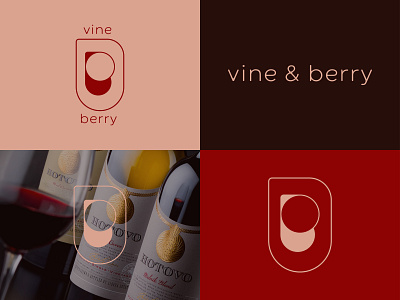 Vine & Berry Logo Design branding design graphic design illustration logo typography