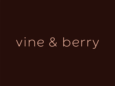 Vine & Berry Logo Design