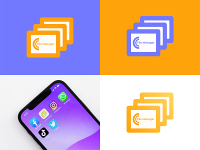 CC File Manager Logo Design