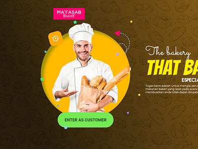 Mamasab Bakery Entering Page