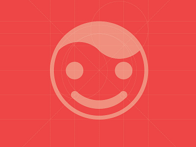 Smily Icon design golden ratio icon design illustration smilly icon