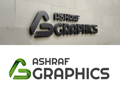 Ashraf Graphics Logo layout logo logo 3d logo design logotype mockup portfolio responsive template typography uiux ux web design