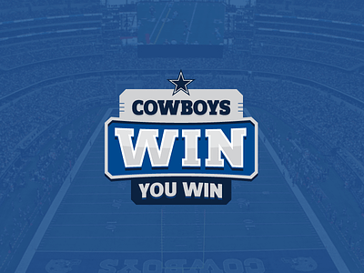 Cowboys Win arlington cowboys dallas logo papa johns pizza sports stars texas winning