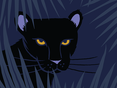 Little Mojo เสือดำ (Panther) Sweatshirt Design adobe illustrator apparel design clothing illustration kids panther