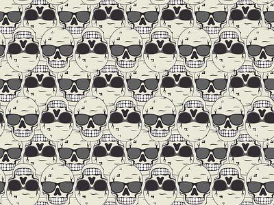 skull pattern design