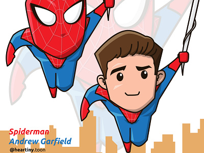 Spiderman Cartoon Character graphic