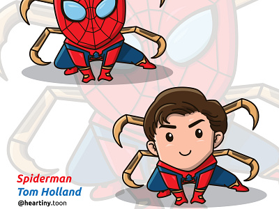 Spiderman Character Cartoon graphic
