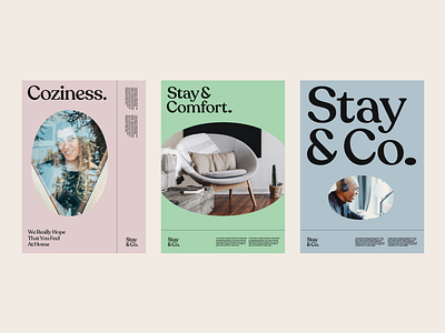 Stay&Co brand design branding color color palette design graphic graphic design palette poster re relevant type typography