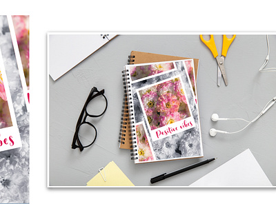 Notebook Cover Design branding cov design graphic design packing vector