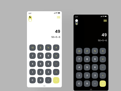 Calculator app design graphic design typography ui ux