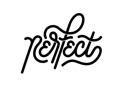 Perfect branding lettering logo logo type monoline script typography