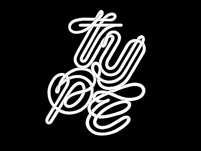 Type 36daysoftype branding lettering letters logo monoline typography