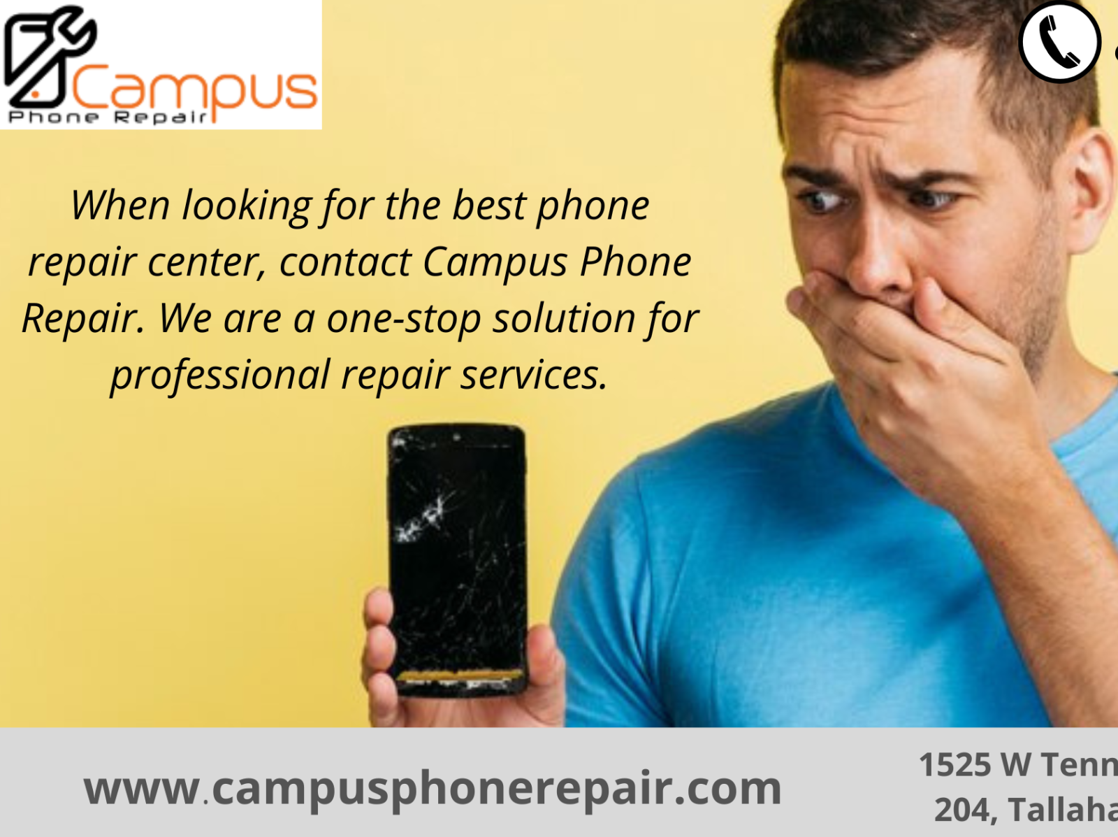 Professional Cell Phone Repair Services by Campus Phone Repair on Dribbble