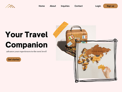 ✈️ Travel Website Landing