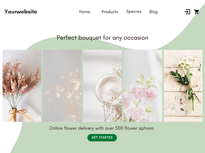 🌸 Online Flower Shop Website