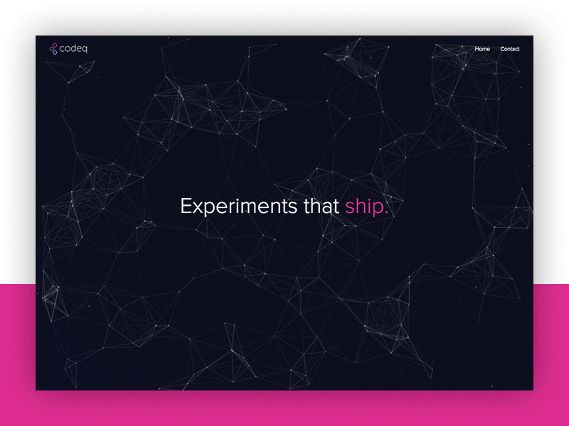 About the squad grid minimal simple animation steeze technology web design design team nodes