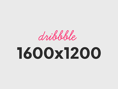 Dribbble shot size (pixels) branding design dribbble shot size graphic design illustration logo pink typography vector