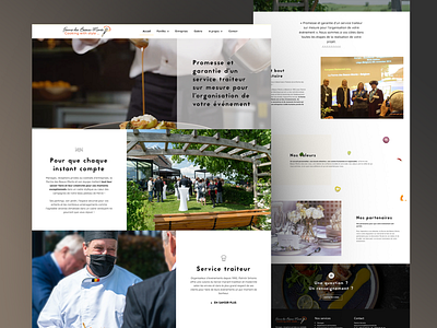 Beauxmonts.be catering webdesign