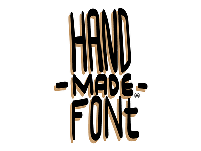 Hand Made Font