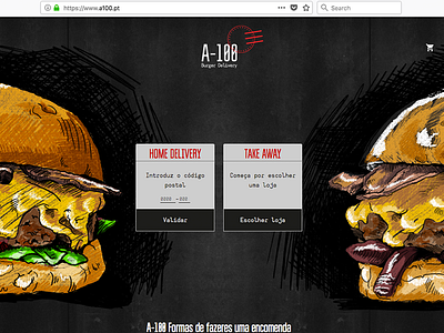 A100 Website Illustrations a 100 a100 acém burger fast food food hamburger illustration j.tito gouveia sketch