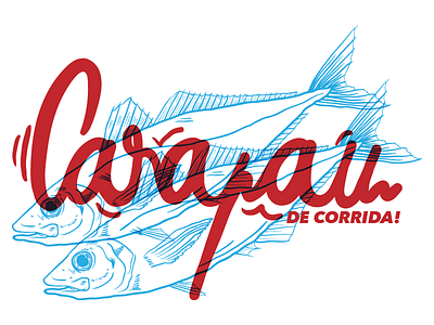 Carapau carapau carapau de corrida fish horse mackerel illustration j.tito gouveia ocean peixe surf