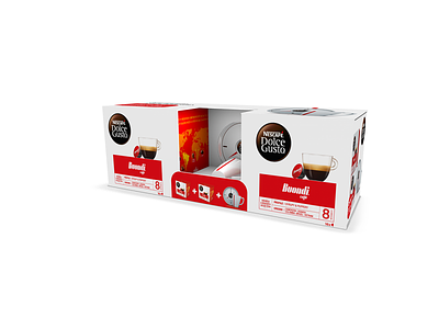 Pack Chavena Nescafé® Dolce Gusto® buondi coffee coffee cup design graphic design j.tito gouveia jtitogouveia packaging product design vector wolt